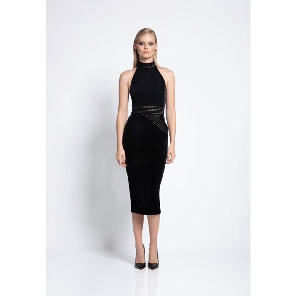 Zhivago THE PORTRAIT DRESS Black UK6/US2